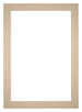 Passepartout 25x35cm Karton Beige Rand 5cm Gerade Vorne | Yourdecoration.de