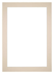 Passepartout 42x60cm Karton Teint Rand 5cm Gerade Vorne | Yourdecoration.de