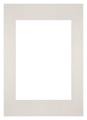 Passepartout 59,4x84cm A1/A2 Karton Hellgrau Rand Gerade Vorne | Yourdecoration.de