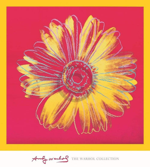 Andy Warhol Daisy 1982 Kunstdruck 90x90cm | Yourdecoration.de