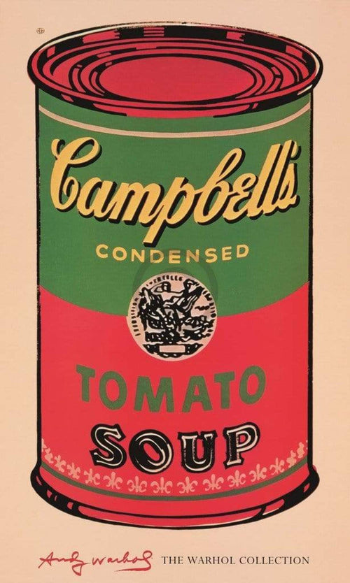 Andy Warhol Campbell's Soup Kunstdruck 60x100cm | Yourdecoration.de