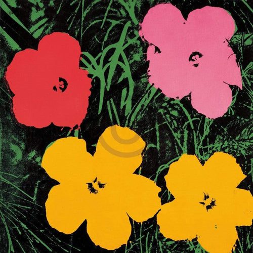 Andy Warhol Flowers C. 1964 Kunstdruck 60x60cm | Yourdecoration.de