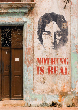 Edition Street Nothing is real Kunstdruck 50x70cm | Yourdecoration.de