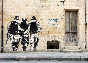 Edition Street Shalom, Street Art Haifa Kunstdruck 50x70cm | Yourdecoration.de