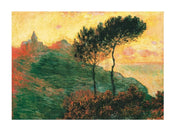 Claude Monet The Church at Varengeville Kunstdruck 80x60cm | Yourdecoration.de