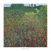 Gustav Klimt Campo di papaveri Kunstdruck 70x70cm | Yourdecoration.de