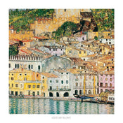 Gustav Klimt Malcesine Kunstdruck 70x70cm | Yourdecoration.de