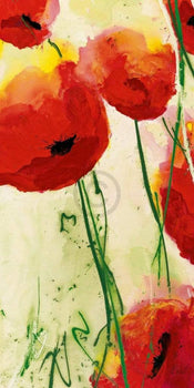 Heidi Reil Klatschmohn Kunstdruck 50x100cm | Yourdecoration.de