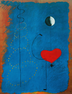 Joan Miro Ballarina II, 1925 Kunstdruck 70x100cm | Yourdecoration.de