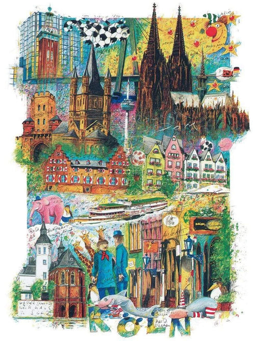 Klaus D. Schiemann KÃ¶ln Kunstdruck 60x80cm | Yourdecoration.de