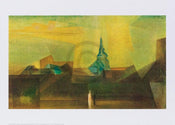 Lyonel Feininger Nermsdorf Kunstdruck 70x50cm | Yourdecoration.de