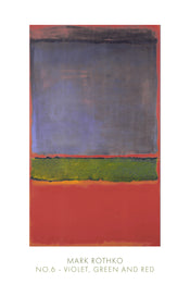 Mark Rothko No. 6, 1951 Kunstdruck 61x91cm | Yourdecoration.de