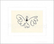 Pablo Picasso Le Papillon Kunstdruck 50x60cm | Yourdecoration.de