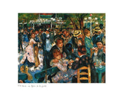 Auguste Renoir Le Moulin de la Galette Kunstdruck 70x50cm | Yourdecoration.de