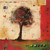 Sonja Kobrehel Tree II Kunstdruck 70x70cm | Yourdecoration.de