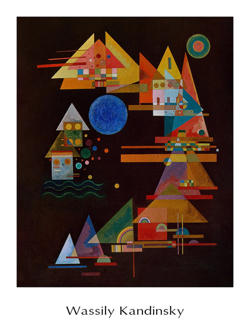 Wassily Kandinsky Spitzen im Bogen, 1927 Kunstdruck 60x80cm | Yourdecoration.de