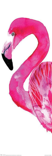 Pyramid Sofie Rolfsdotter Flamingo Poster 30,5x91,5cm | Yourdecoration.de