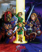 Pyramid The Legend of Zelda Ocarina of Time Poster 40x50cm | Yourdecoration.de