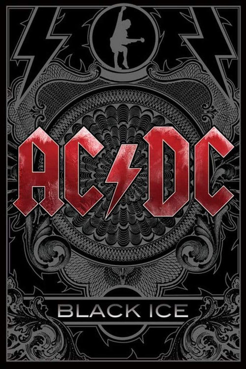 Pyramid AC DC Black Ice Poster 61x91,5cm | Yourdecoration.de