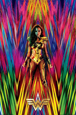 Pyramid Wonder Woman 1984 Neon Static Poster 61x91,5cm | Yourdecoration.de