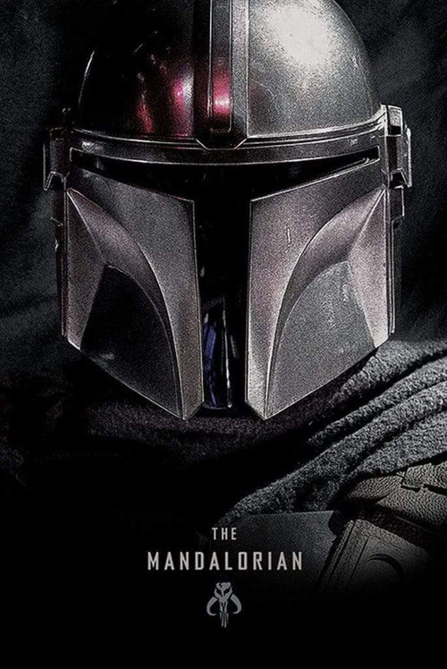 Pyramid Star Wars The Mandalorian Dark Poster 61x91,5cm | Yourdecoration.de