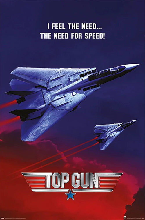 pyramid pp34631 top gun the need for speed poster 61x91 5cm | Yourdecoration.at