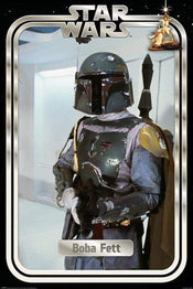 Pyramid Star Wars Boba Fett Retro Packaging Poster 61x91,5cm | Yourdecoration.de