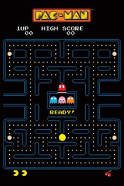 Pyramid Pac Man Maze Poster 61x91,5cm | Yourdecoration.de