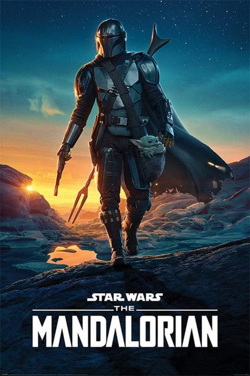 Pyramid Star Wars The Mandalorian Nightfall Poster 61x91,5cm | Yourdecoration.de