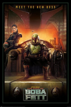 Pyramid PP34918 Star Wars The Book Of Boba Fett Meet The New Boss Poster | Yourdecoration.at