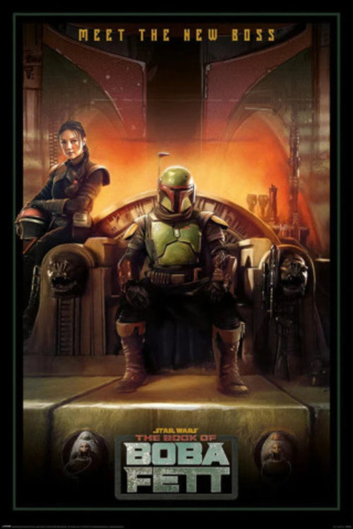 Pyramid PP34918 Star Wars The Book Of Boba Fett Meet The New Boss Poster | Yourdecoration.at