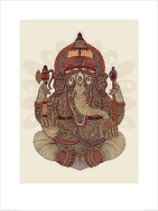 Pyramid Valentina Ramos Ganesha Kunstdruck 60x80cm | Yourdecoration.de