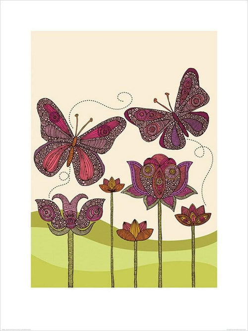 Pyramid Valentina Ramos Butterflies Kunstdruck 60x80cm | Yourdecoration.de