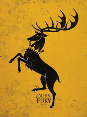 Pyramid Game of Thrones Baratheon Kunstdruck 60x80cm | Yourdecoration.de