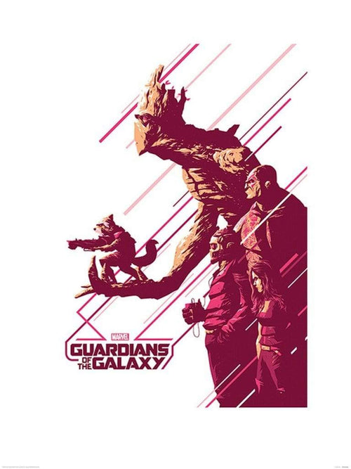 Pyramid Guardians of The Galaxy Stance Kunstdruck 60x80cm | Yourdecoration.de