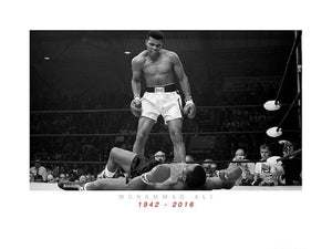 Pyramid Muhammad Ali Commemorative Ali Vs Liston Kunstdruck 60x80cm | Yourdecoration.de