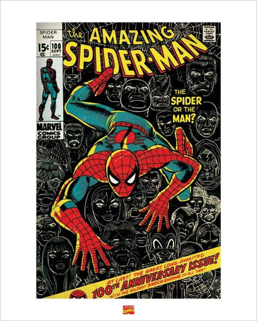 Pyramid Spider Man Kunstdruck 40x50cm | Yourdecoration.de