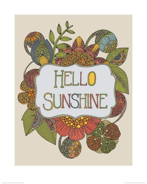 Pyramid Valentina Ramos Hello Sunshine Kunstdruck 40x50cm | Yourdecoration.de