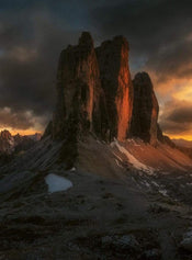 Wizard+Genius Dolomites Italy Vlies Fototapete 192x260cm 4 bahnen | Yourdecoration.de