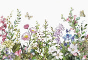 Wizard+Genius Summer Flowers Vlies Fototapete 384x260cm 8 bahnen | Yourdecoration.de