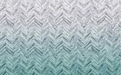 Komar Herringbone Mint Vlies Fototapete 400x250cm 4 bahnen | Yourdecoration.de