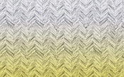 Komar Herringbone Yellow Vlies Fototapete 400x250cm 4 bahnen | Yourdecoration.de