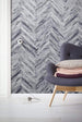 Komar Herringbone Pure Vlies Fototapete 100x250cm 1 bahn Sfeer | Yourdecoration.de