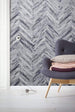 Komar Herringbone Pure Vlies Fototapete 400x250cm 4 bahnen Sfeer | Yourdecoration.de