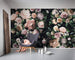 Komar Victoria Black Vlies Fototapete 400x250cm 4 bahnen Sfeer | Yourdecoration.de