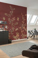 Komar Chinoiserie Vlies Fototapete 250x250cm 5 bahnen interieur | Yourdecoration.at