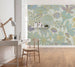 Komar Groovy Bloom Vlies Fototapete 300x250cm 6 bahnen interieur | Yourdecoration.at