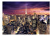 Fototapete - Evening in New York City - Vliestapete