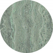 Komar Green Marble Vlies Fototapete 125x125cm Rund | Yourdecoration.de