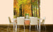 Dimex Autumn Forest Fototapete 225x250cm 3 Bahnen Sfeer | Yourdecoration.nl